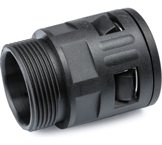 Изображение товара Муфта для гофрированных труб Weyer WQG1-P36B/AD42.5 коннектор прямой, наружная PG36 WE0108500