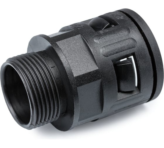 Изображение товара Муфта для гофрированных труб Weyer WQG1-P16B/AD21.2 коннектор прямой, наружная PG16 WE0108000