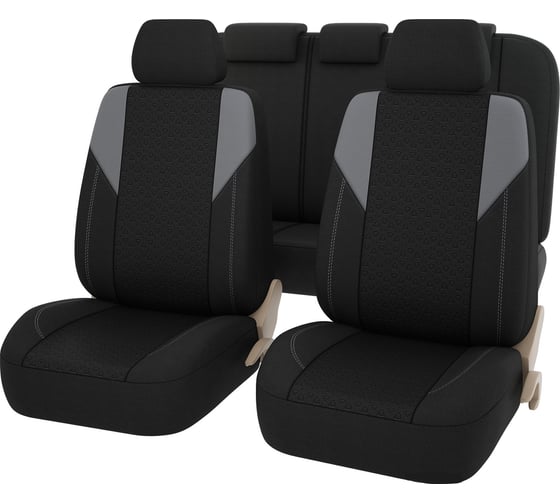 Изображение товара Чехлы GTL Element PRO темно-серый, полиэстер + пинэйпл 132679