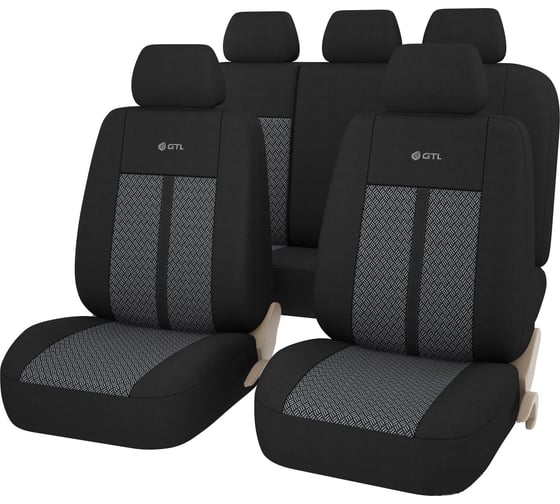 Изображение товара Чехлы GTL Modern черный, полиэстер 126251