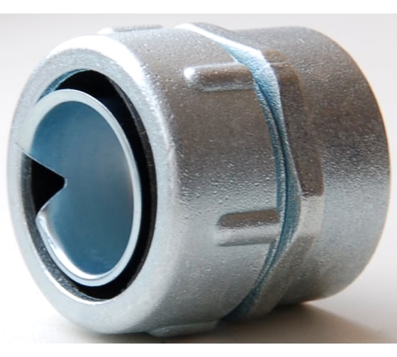 Изображение товара Муфта вводная Рувинил с внутренней резьбой на металлорукав 15 типа Р3-Ц и Р3-Ц-ПВХ, 10 шт МВв-15