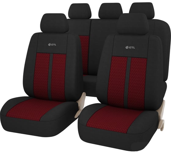 Изображение товара Чехлы GTL Modern красный, полиэстер 129995