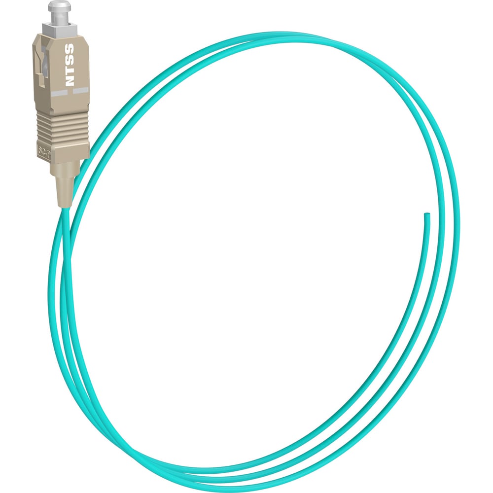 Изображение товара Оптический пигтейл NTSS SC/UPC 50/125 мкм ОМ3 1.5 м LSZH