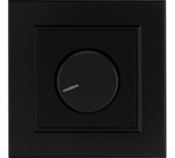 Изображение товара Диммер MAKEL Karea СП, 600Вт, IP20, черный 56054011