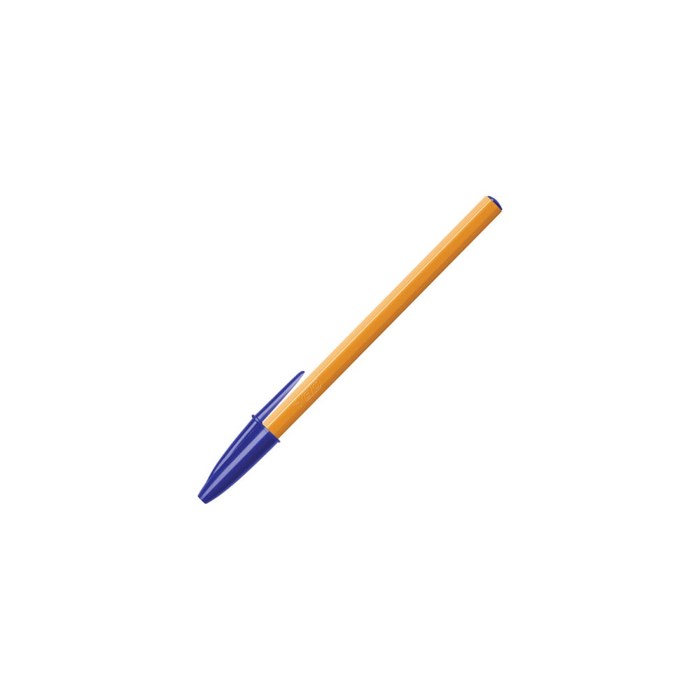 Изображение товара Ручка шариковая ОФИСМАГ BIC Orange, комплект 20 шт синяя, корпус оранжевый, узел 0,8 мм, линия письма 0,3 мм 880485