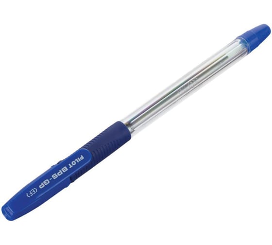 Изображение товара Ручка шариковая масляная ОФИСМАГ PILOT BPS-GP, комплект 12 шт синяя, узел 0,5 мм, линия письма 0,18 мм 880487