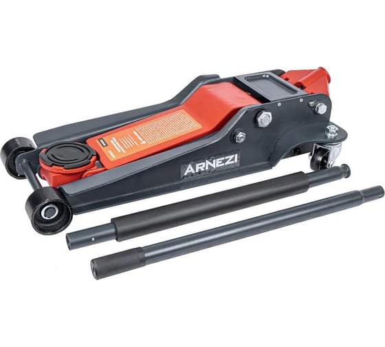 Изображение товара Домкрат гидравлический подкатной ARNEZI 3.5 т, 95-552 мм, низкопрофильный R7101133