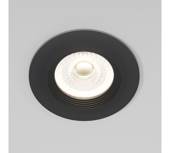 Изображение товара Светильник встраиваемый Elektrostandard City GU10, IP44, черный a070141