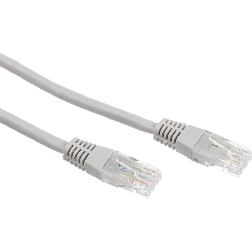 Изображение товара Патч-корд W&T 1М UTP категории 6 серый WT-2038B-1 GREY
