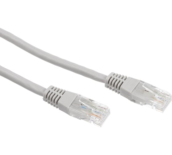 Изображение товара Патч-корд W&T 1М UTP, КАТЕГОРИЯ 6, СЕРЫЙ WT-2038B-1 GREY