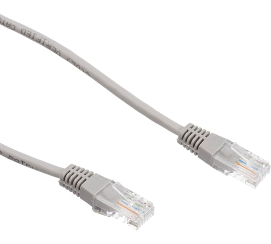 Изображение товара Патч-корд W&T 3М, UTP, КАТЕГОРИЯ 5E СЕРЫЙ WT-2038A3 GREY