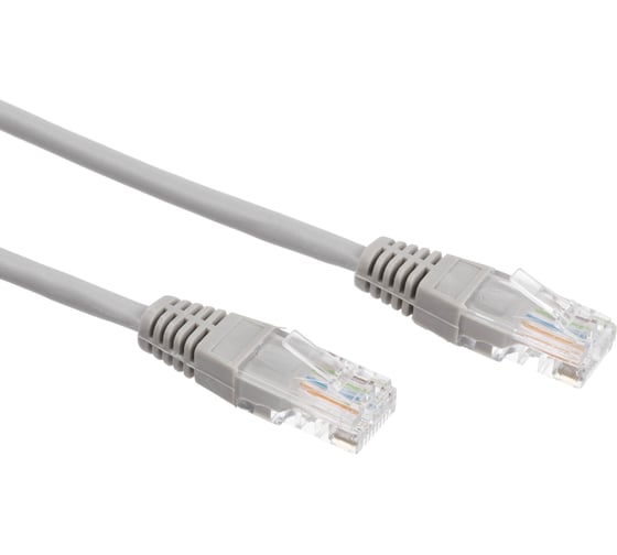 Изображение товара Патч-корд W&T 1М UTP, КАТЕГОРИЯ 5E, СЕРЫЙ WT-2038A1 GREY