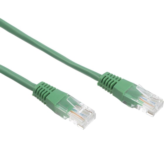 Изображение товара Патч-корд W&T 1М UTP, КАТЕГОРИЯ 5E, ЗЕЛЕНЫЙ WT-2038A1 GREEN