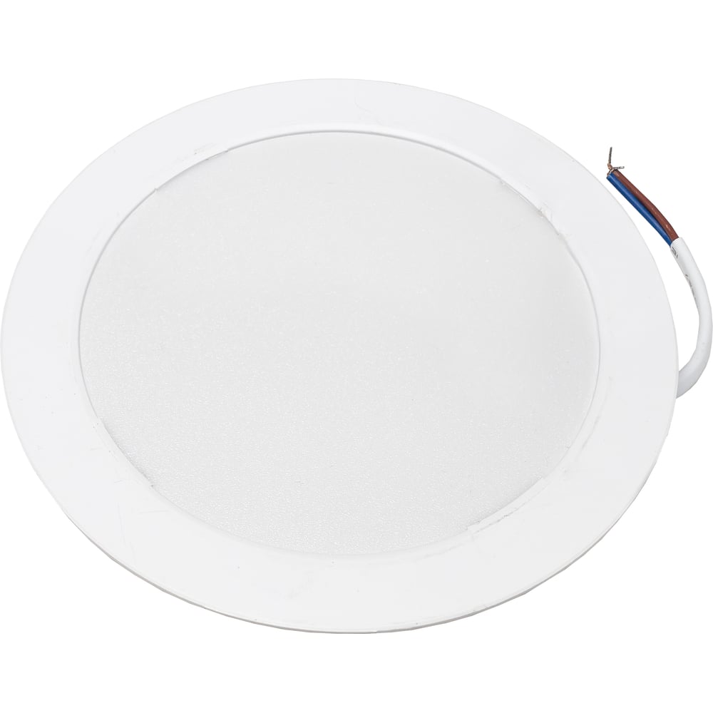 Изображение товара Светодиодный встраеваемый светильник Сириус А 12Вт D145x23мм (врезное 120-130мм) 4000К 900Лм IP40 Опал СириусА SHDLR-12W-4K