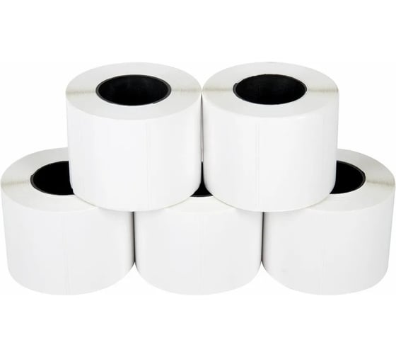 Изображение товара Этикетка ОФИСМАГ ТермоЭко 58х40 мм, 700 этикеток в ролике, КОМПЛЕКТ 5 шт., УДАЛЯЕМЫЙ КЛЕЙ, светостойкость до 2 месяцев, 880962