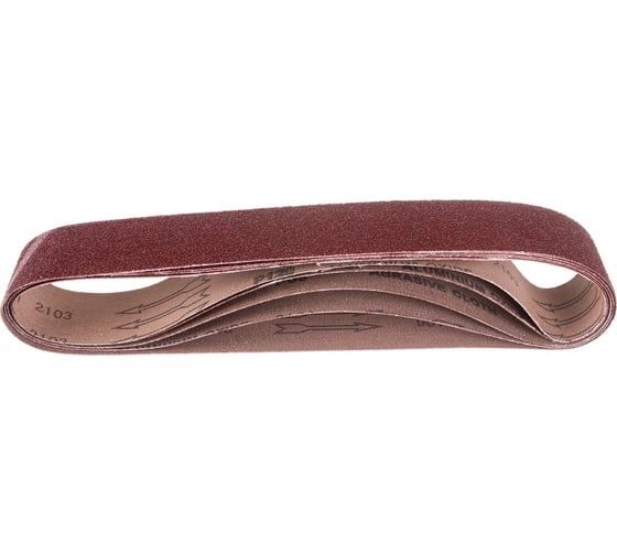 Изображение товара Набор шлифовальных лент (5 шт; 686x50 мм, P60х2 шт, P80х2 шт, P120х1 шт) для TH-US 240 KWB 910805