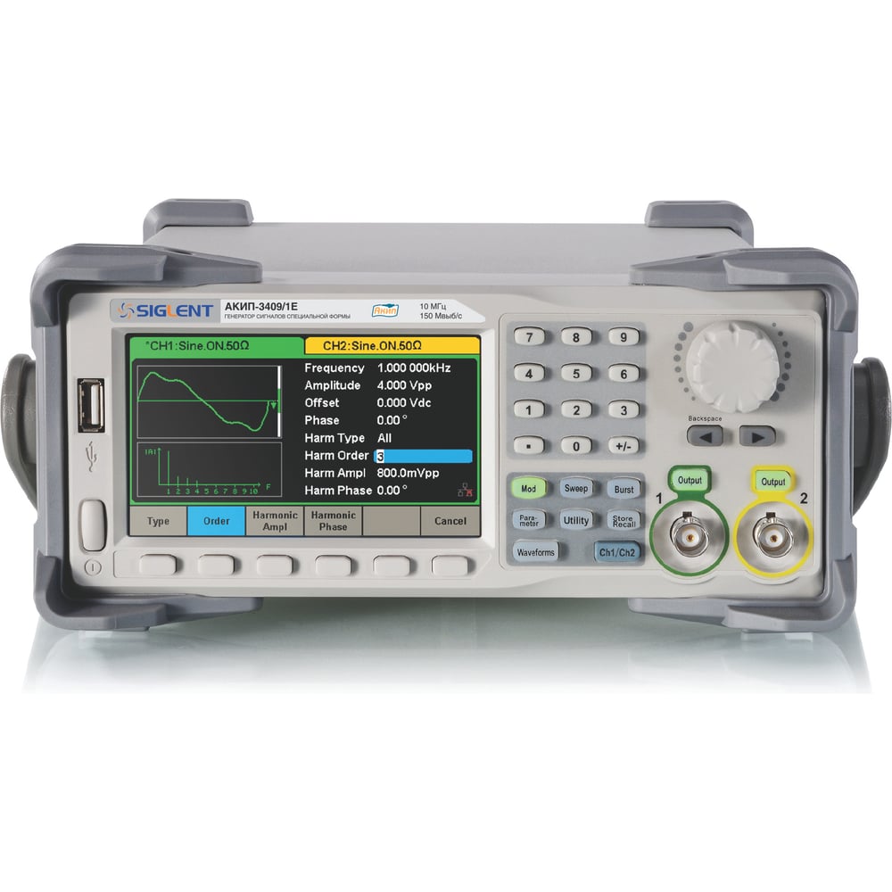 Изображение товара Генератор АКИП 3409/1Е