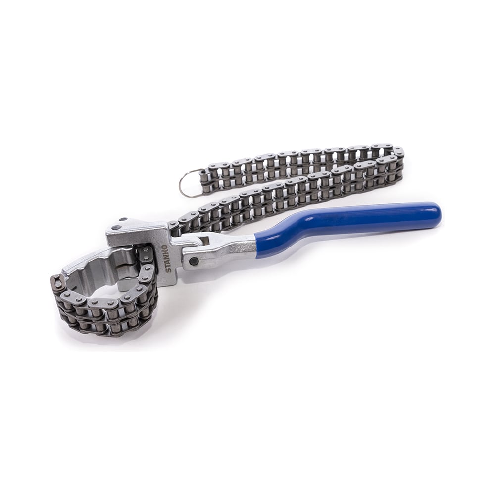 Съемник масляных фильтров цепной STANKO с поворотной ручкой, 60-160 мм ST125