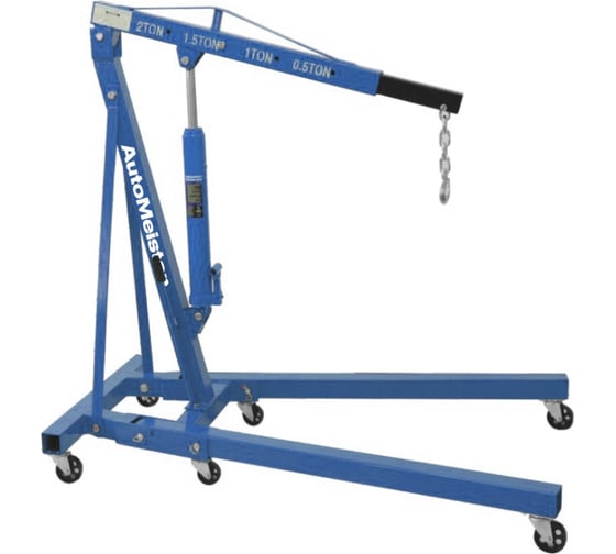 Изображение товара Кран гаражный складной AutoMeister 2 тонны 69870