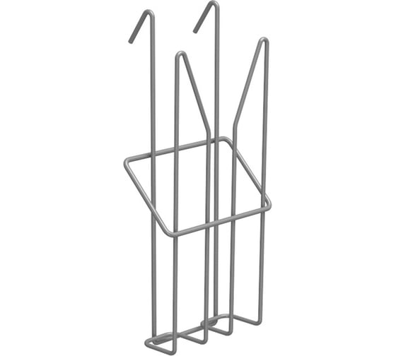 Изображение товара Навесной лоток для стоек OfficeSpace Парус А6, 160х115х40 мм, проволочный, хром LN_31190