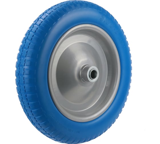 Изображение товара Колесо для тележек СТЕЛЛА-ТЕХНИК полиуретановое 335 мм, под ось 20 мм, грузоподъемность 100кг, PU335M-20B