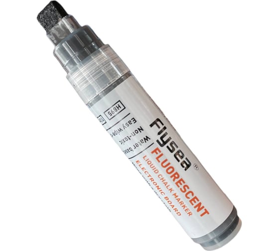 Изображение товара Маркер для временной маркировки Flysea Liquid Chalk, наконечник 10,0 мм, цвет черный H-895-black