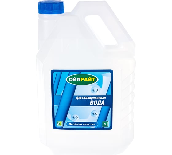 Изображение товара Вода дистиллированная 5 л OILRIGHT 5513