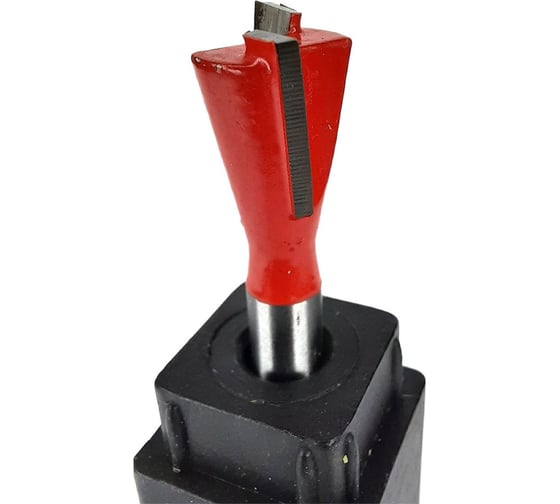 Изображение товара Фреза по дереву пазовая ласточкин хвост Sinica 6х12.7, посадочный диаметр 6мм 100047