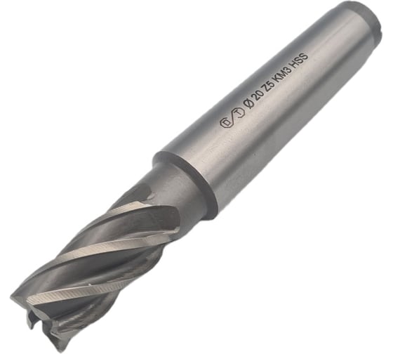 Изображение товара Фреза концевая ОТ конический хвостовик 20x38x140, z-5, КМ3, HSS 00-00000186