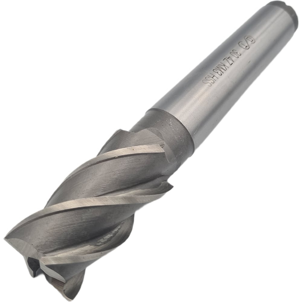 Изображение товара Фреза концевая коническая 30x53x155 мм HSS МК-3 для металлов и стали