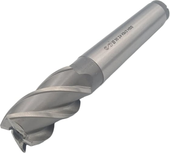 Изображение товара Фреза концевая ОТ конический хвостовик 30x53x155, z-4, КМ3, HSS 00-00000482