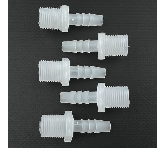 Изображение товара Коннектор Профитт НР 3/8x8 мм, белый, пластик, 5 шт. 0340517-RCS