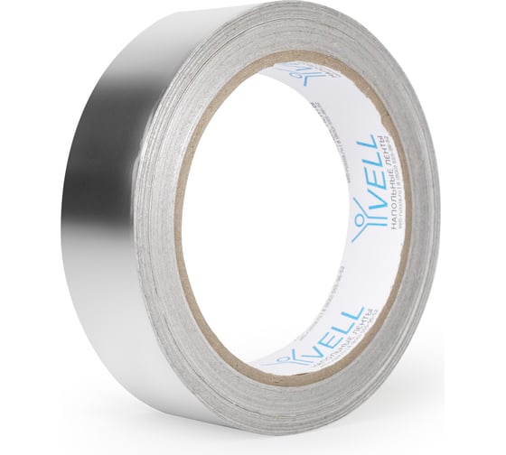 Изображение товара Лента алюминиевая фольгированная Vell 24 мм х 20 м 1376544