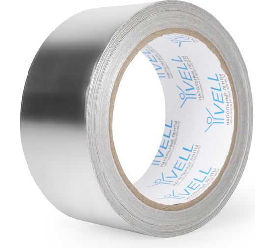 Изображение товара Лента алюминиевая фольгированная Vell 48 мм х 20 м 1376545