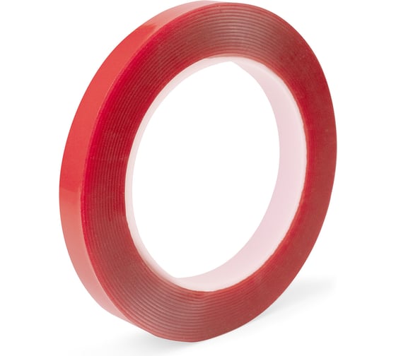 Изображение товара Лента клейкая двухсторонняя Vell акрил, 6 мм х 5 м, прозрачная 1376539