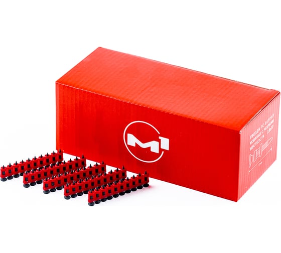 Изображение товара Гвозди по бетону кованые с ребрами жесткости М1 2,8х17,1000шт, 28175581