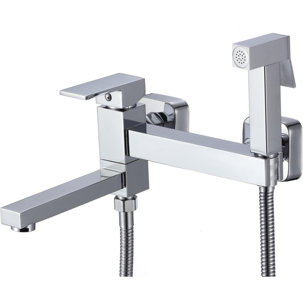 Изображение товара Смеситель с гигиеническим душем и поворотным изливом D-Lin хром D181201