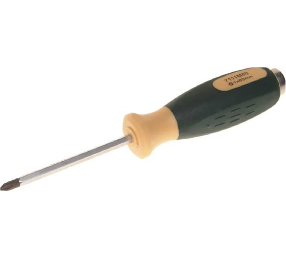 Изображение товара Отвертка крестовая cиловая PH.1х80ммL Rockforce RF-7111M(3220)