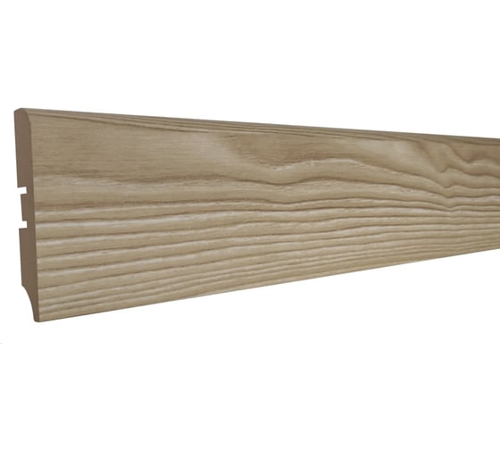 Изображение товара Плинтус Смартпрофайл Стронг 80М (80 мм; 2.4 м; МДФ; Ривьера капучино) GRACE УТ000062026