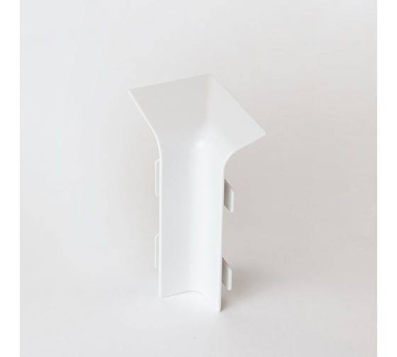 Изображение товара Угол внутренний для плинтуса Smartprofile Aqua37 (2 шт; 37х37 мм; ПВХ; Белый) GRACE УТ000072314