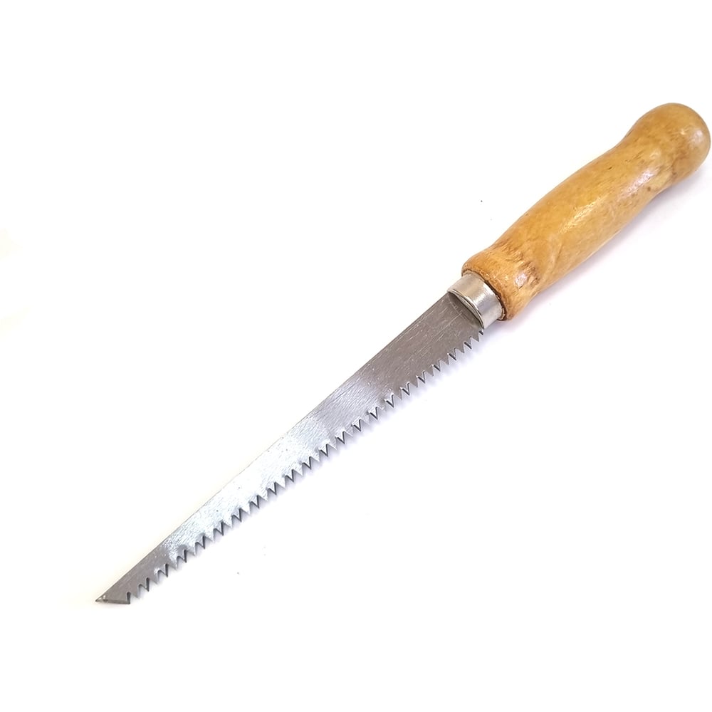 Изображение товара Пила для гипсокартона Goldblatt G05143 152 мм с деревянной рукояткой