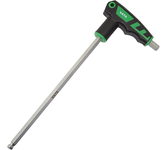 Изображение товара Г-образный шестигранный ключ VATA SW10 с пластмассовой ручкой 14-03100