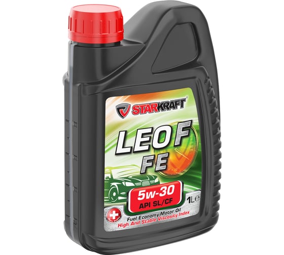 Изображение товара Моторное масло STARKRAFT Leo 5w-30 F-FE ACEA A5/B5, A1/B1, API SL/CF LF3262001