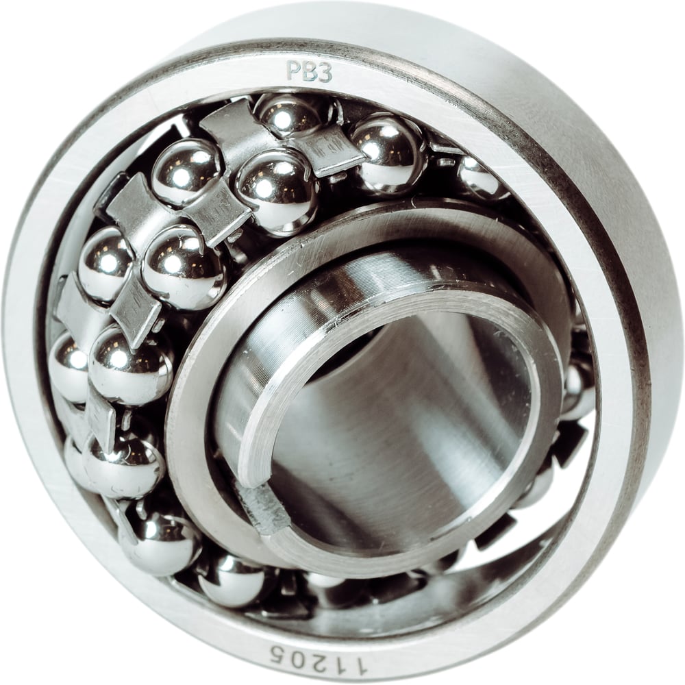 Изображение товара Подшипник РВЗ 11205 1206K+H206 шариковый двухрядный радиальный сферический