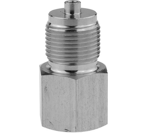 Изображение товара Переходник для манометра РОСМА Ру600, нержавеющая сталь, ВР/НР G1/4–М12х1.5 D070-04305