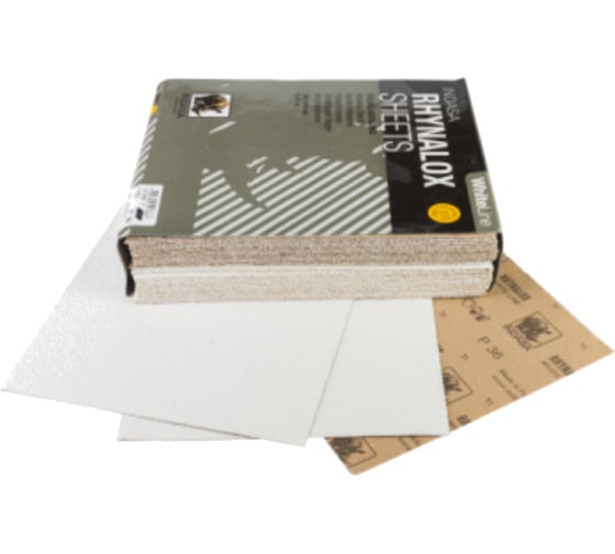 Изображение товара Лист RHYNALOX (50 шт; 230х280 мм; Р36) INDASA 01368