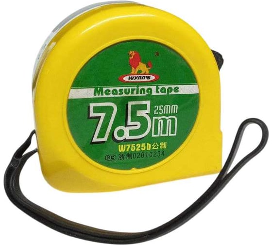Изображение товара Рулетка WYNNS W7525В/ Tools 7.5 м, 25 мм 00000017690