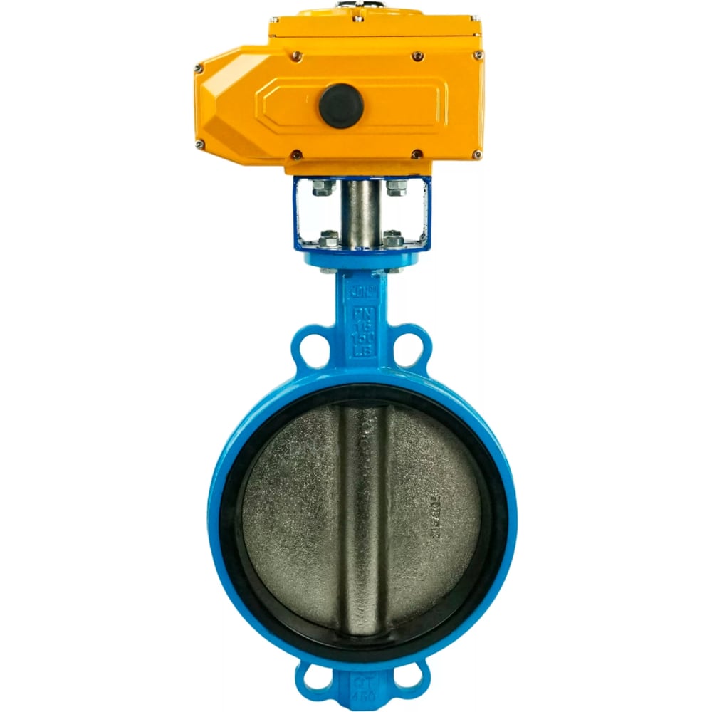 Изображение товара Дисковый затвор DN.ru GGG50-GGG40-EPDM Ду250 Ру16 с электроприводом QT-040