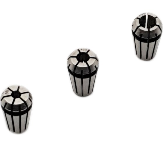 Изображение товара Комплект цанг ER 11 (3 шт; 3.175 мм, 4 мм, 6 мм) ТЕХНОРЕАЛ МА320051004