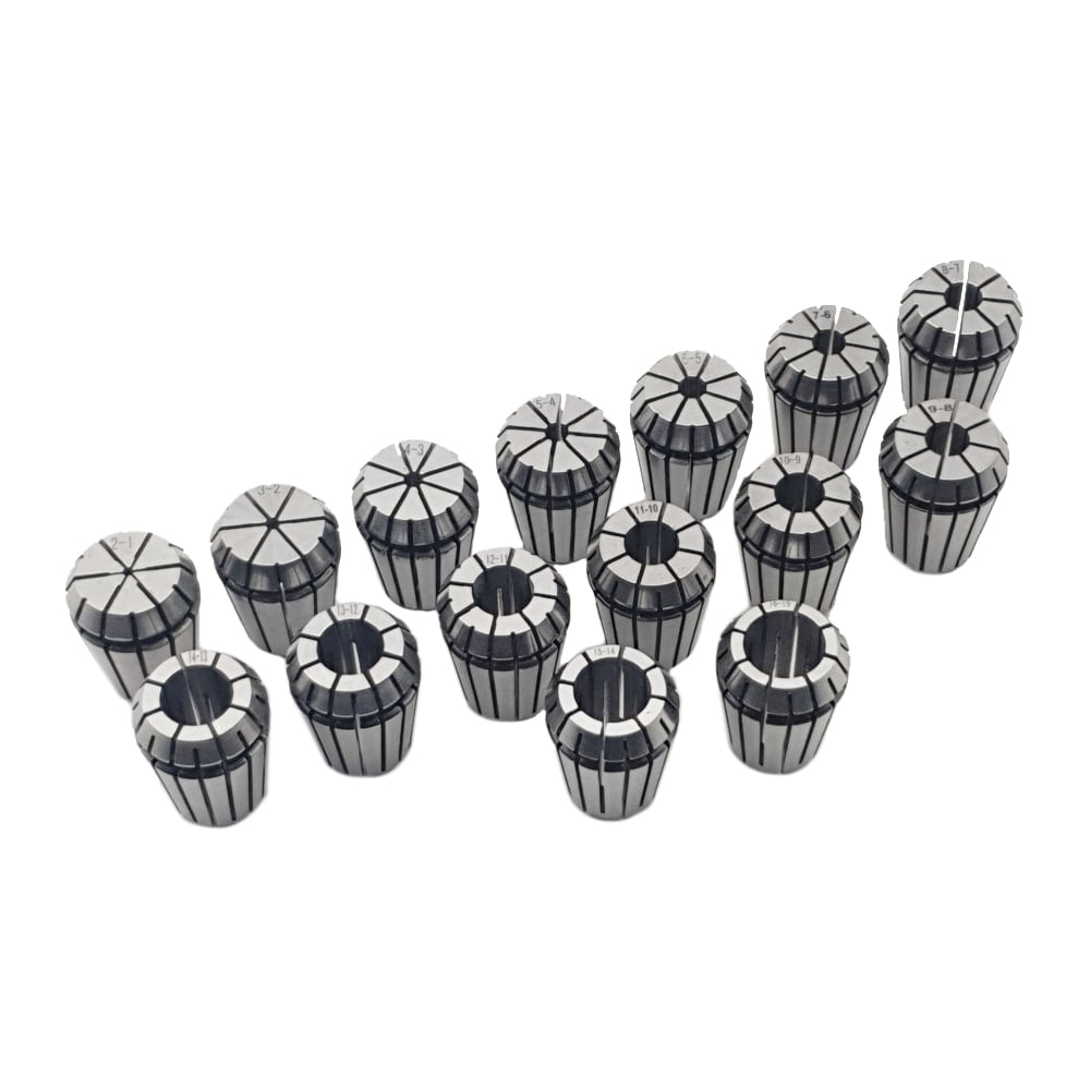 Комплект цанг ER 25 (15 шт; 2-16 мм) ТЕХНОРЕАЛ МА320051024